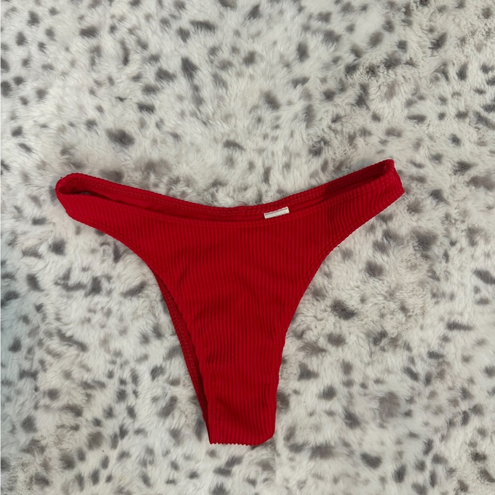 Hollister Red Bikini Bottom